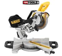 DEWALT DCS365N-XJ 18v Cordless 184mm Sliding Mitre Saw With Blade - Bare