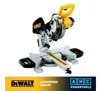 DEWALT DCS365N-XJ 18v Cordless 184mm Sliding Mitre Saw With Blade - Bare