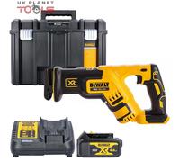 DeWalt DCS367 18V BL Recip. Saw With 1 x 4.0Ah Battery, Charger & TSTAK VI Case