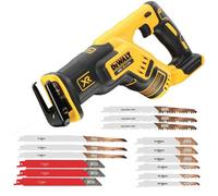 Dewalt Dcs367N 18V Xr Compact Brushless Reciprocating Saw Bare + 15 Blades