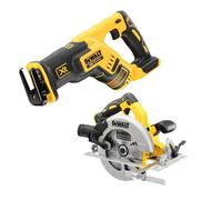 Dewalt DCS367N 18v XR Compact Brushless Reciprocating Saw & DCS570N Circular Saw