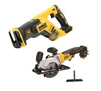 Dewalt Dcs367N 18V Xr Compact Brushless Reciprocating Saw & Dcs571N Circular Saw