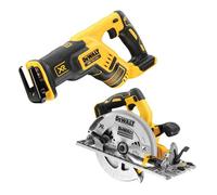 Dewalt Dcs367N 18V Xr Compact Brushless Reciprocating Saw & Dcs572N Circular Saw