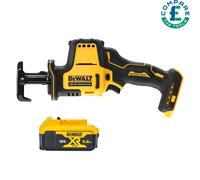 DeWalt DCS369 18V XR Brushless Compact Reciprocating Saw With 1 x 5.0Ah Battery