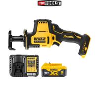 DeWalt DCS369 18V XR Brushless Reciprocating Saw With 1 x 5Ah Battery & Charger