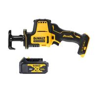 Dewalt Dcs369 18V Xr Cordless Brushless Sub Compact Reciprocating Saw With 1 X 4Ah Battery