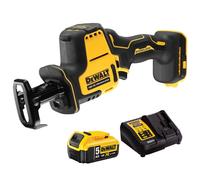Dewalt DCS369N 18V XR Brushless Reciprocating Saw With 1x5.0Ah Battery & Charger