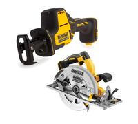 Dewalt Dcs369N 18V Xr Compact Brushless Reciprocating Saw & Dcs572N Circular Saw