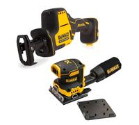 Dewalt DCS369N 18v XR Compact Brushless Reciprocating Saw & DCW200N Sander Bare