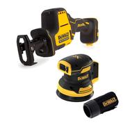 Dewalt DCS369N 18v XR Compact Brushless Reciprocating Saw & DCW210N Sander Bare
