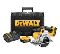 DEWALT DCS373P2 20V MAX Lithium Ion Metal Cutting Circular Saw Kit