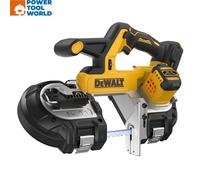 DEWALT DCS378N-XJ 18V XR Brushless Mid-Size Bandsaw, Bare Unit