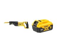 DEWALT DCS380N-XJ 18V XR Lithium-Ion Body Only Reciprocating Saw, Yellow/Black, 9.8 cm*46.8 cm*15.0 cm + DEWALT Battery
