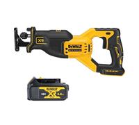 DeWalt DCS382 18V XR Brushless Reciprocating Saw With 1 x 4.0Ah Battery