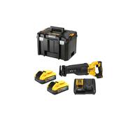 DeWalt DCS386H2T 18v XR FlexVolt Advantage Reciprocating Saw + 2x5AH Powerstack