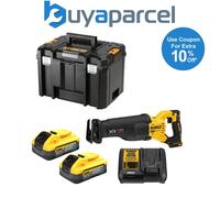 DeWalt DCS386H2T 18v XR FlexVolt Advantage Reciprocating Saw + 2x5AH Powerstack