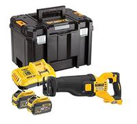 DeWalt Reciprocating Saw DCS389X2 - 54V FLEXVOLT Cordless, 2×9Ah Batteries, Charger, TSTAK Case