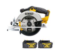Dewalt Dcs391 18V Xr Li-Ion 165mm Circular Saw With 2 X 4Ah Batteries