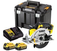 Dewalt DCS391N 18V 165mm Circular Saw with 2 x 4Ah Batteries & Charger in Case