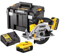 Dewalt Dcs391P2 18V Heavy Duty Xr Circular Saw + 2 X 5.0Ah Batts, Charger + Case