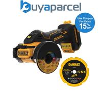 Dewalt DCS438N 18v XR Brushless Cut Off Circular Saw 76mm + Multi Diamond Blade