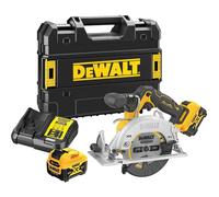 DeWalt Circular Saw DCS512 12V XR Brushless 140mm - 2 x 5Ah Li-ion, Charger & Case