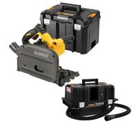 Dewalt Dcs520Nt 54V Xr Flexvolt Plunge Saw Bare Tool Tstak Case + Dcv586M Vacuum