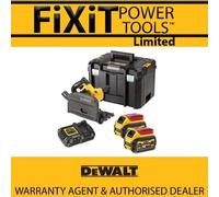 DEWALT DCS520T2-GB 54V XR Flexvolt Cordless Brushless Plunge Saw With 2 x 6.0Ah Batteries