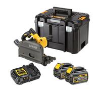 DeWalt DCS520T2 54V XR FLEXVOLT 2x6.0Ah Li-ion Plunge Saw T-STAK