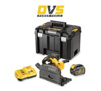 DEWALT DCS520T2-GB 54V XR Flexvolt Cordless Brushless Plunge Saw With 2 x 6.0Ah Batteries