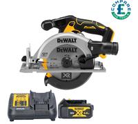 DeWalt DCS565 18v XR Brushless Circular Saw 165mm With 1 x 4Ah Battery & Charger