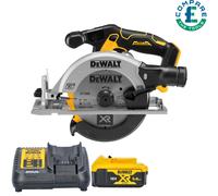 DeWalt DCS565 18v XR Brushless Circular Saw 165mm With 1 x 5Ah Battery & Charger