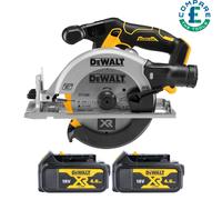 DeWalt DCS565 18v XR Brushless Circular Saw 165mm With 2 x 4.0Ah Batteries