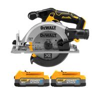 Dewalt Dcs565 18V Xr Cordless Brushless 165mm Circular Saw With 2 X 1.7Ah Powerstack Batteries