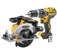 DEWALT DCS565N 18V CIRCULAR SAW + DCD796N COMBI DRILL XR BRUSHLESS NEW