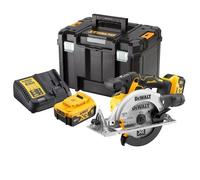 DEWALT DCS565P2-GB 18v 2x5Ah Li-Ion XR Brushless 165mm Circular Saw Kit