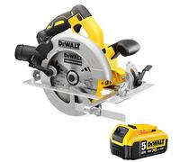DeWalt DCS570N 18V 184mm Brushless Circular Saw with 1 x 5.0Ah Battery