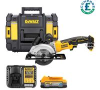 Dewalt DCS571 18V XR Brushless Circular Saw + 1 x 1.7Ah Battery, Charger & Case