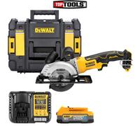 Dewalt DCS571 18V XR Brushless Circular Saw + 1 x 1.7Ah Battery, Charger & Case