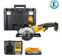 Dewalt DCS571 18V XR Brushless Circular Saw + 1 x 1.7Ah Battery, Charger & Case