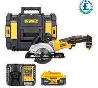 Dewalt DCS571 18V XR Brushless Circular Saw + 1 x 5Ah Battery, Charger & Case