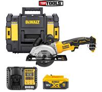 Dewalt DCS571 18V XR Brushless Circular Saw + 1 x 5Ah Battery, Charger & Case