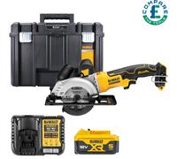 Dewalt DCS571 18V XR Brushless Circular Saw + 1 x 5Ah Battery, Charger & Case