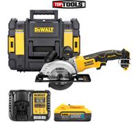 Dewalt DCS571 18V XR Brushless Circular Saw + 1 x 5Ah Battery, Charger & Case