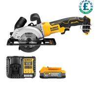 Dewalt DCS571 18V XR Brushless Circular Saw 115mm + 1 x 1.7Ah Battery & Charger