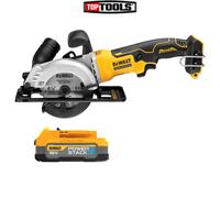 Dewalt DCS571 18V XR Brushless Circular Saw 115mm With 1 x 1.7Ah Battery