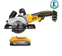 Dewalt DCS571 18V XR Brushless Circular Saw 115mm With 1 x 1.7Ah Battery