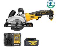 Dewalt DCS571 18V XR Brushless Circular Saw 115mm With 1 x 4Ah Battery & Charger