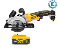 Dewalt DCS571 18V XR Brushless Circular Saw 115mm With 1 x 5.0Ah Battery