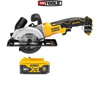 Dewalt DCS571 18V XR Brushless Circular Saw 115mm With 1 x 5.0Ah Battery